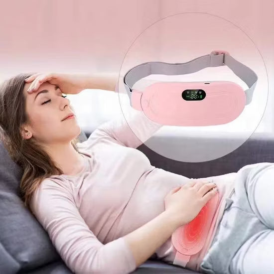 Heated Waist Massage Belt for Menstrual Relief - ABC GOO