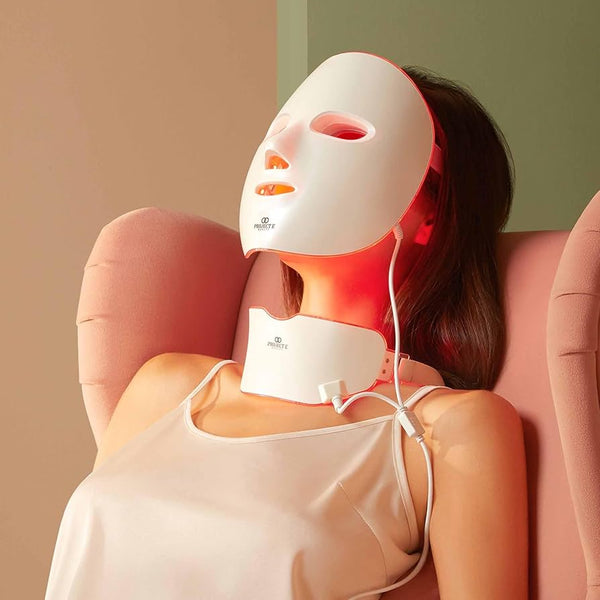 Wireless 7-Color LED Facial & Neck Mask - ABC GOO