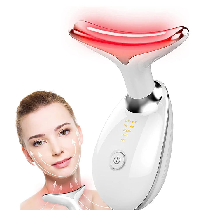 Neck & Facial Lift Massager – 3 Light Modes - ABC GOO