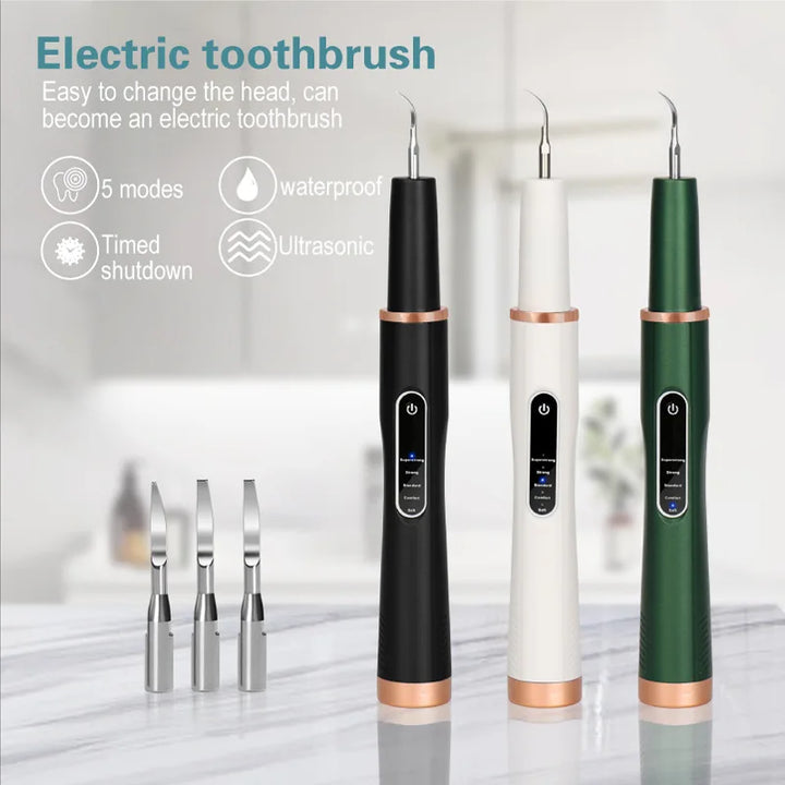 Ultrasonic Dental Scaler - Electric Sonic Plaque Remover - ABC GOO