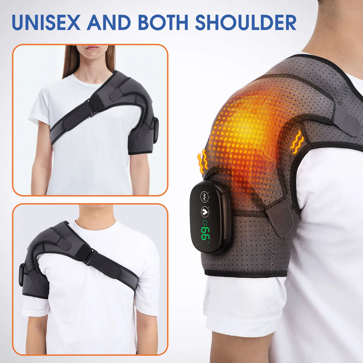 Electric Heated Shoulder Massage Belt - ABC GOO