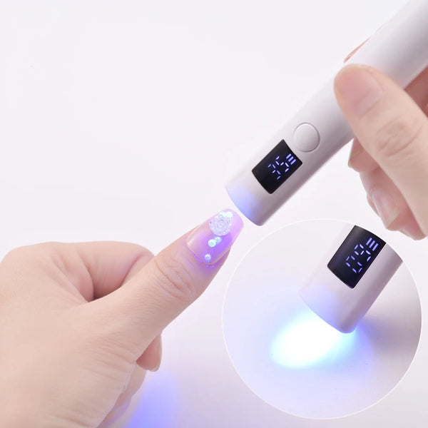 Portable USB Rechargeable UV LED Nail Lamp - ABC GOO