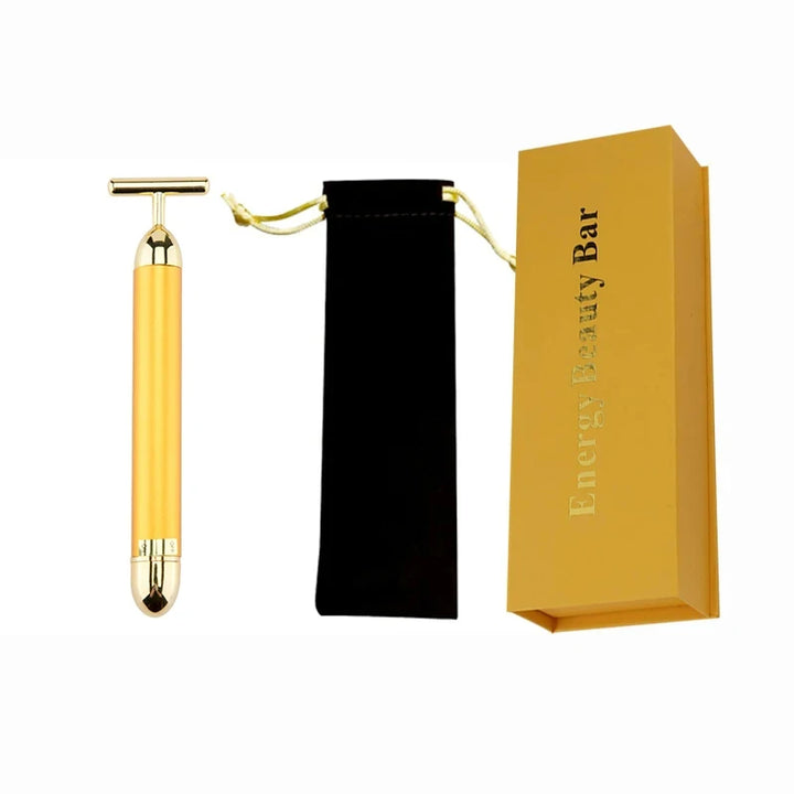 24K Gold Electric Face Massage Roller - ABC GOO