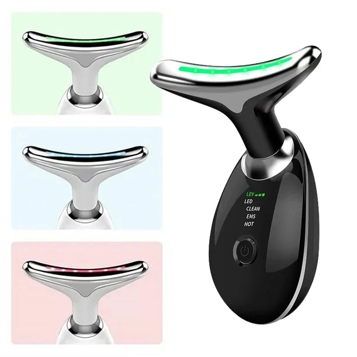 Neck & Facial Lift Massager – 3 Light Modes - ABC GOO