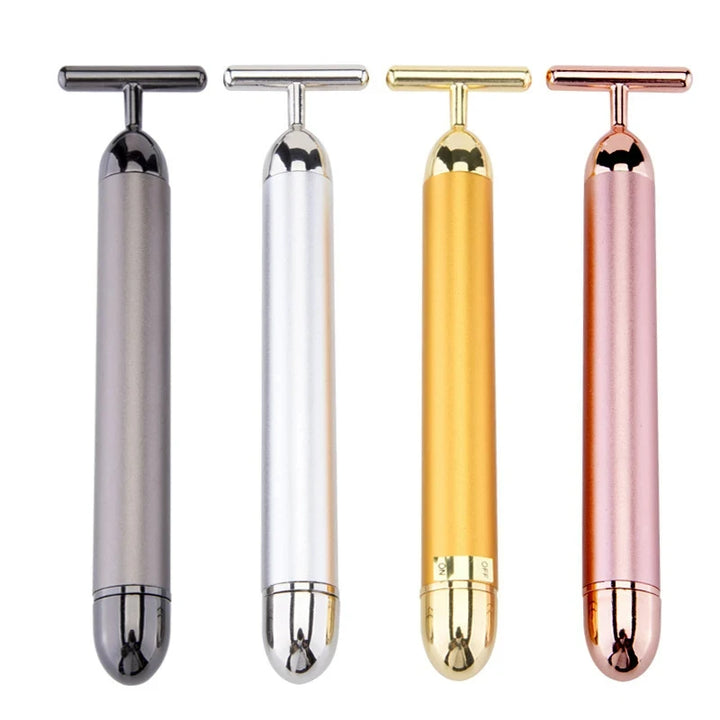 24K Gold Electric Face Massage Roller - ABC GOO