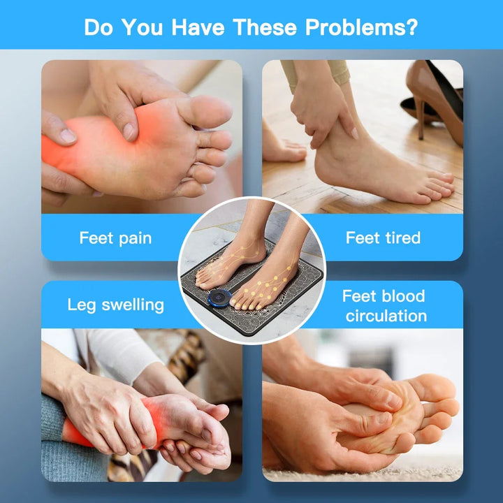 EMS Foot Massager for Pain & Swelling Relief - ABC GOO