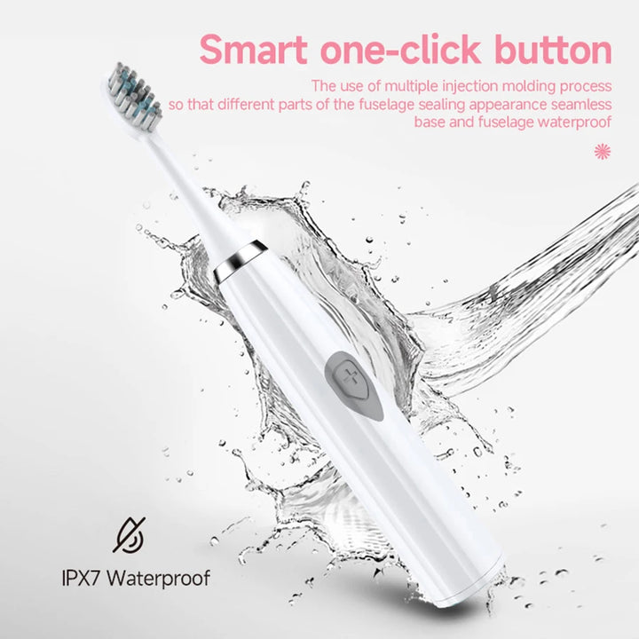 Soft Bristle Electric Toothbrush for Adults - ABC GOO