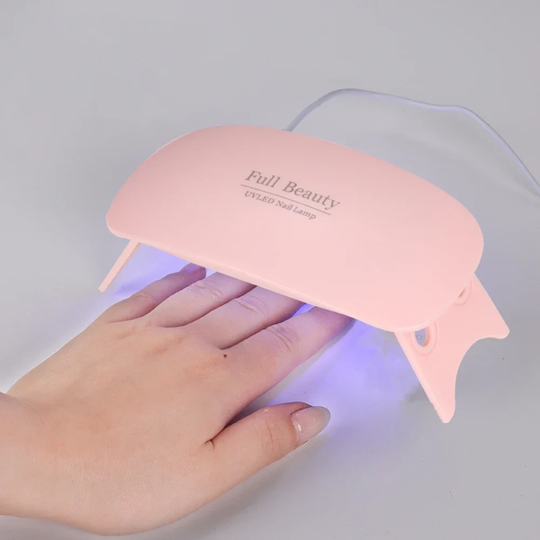 Mini 6W UV LED Nail Lamp – USB Rechargeable - ABC GOO