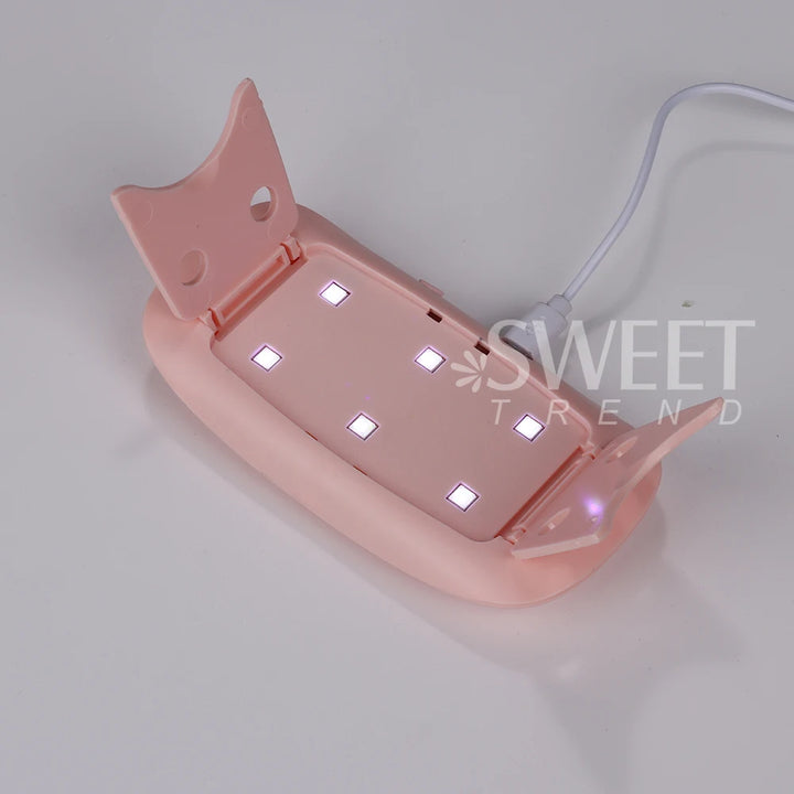 Mini 6W UV LED Nail Lamp – USB Rechargeable - ABC GOO