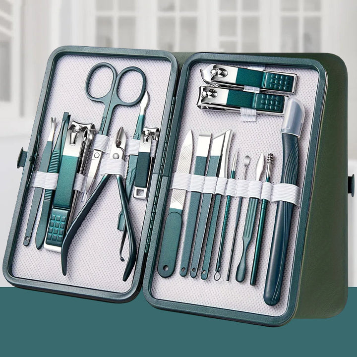 Professional Stainless Steel Manicure & Pedicure Set - ABC GOO