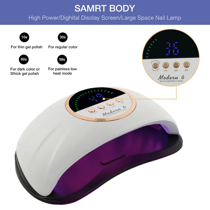 69-LED UV Nail Lamp – Cures All Gel Polish - ABC GOO