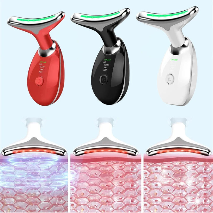 Neck & Facial Lift Massager – 3 Light Modes - ABC GOO