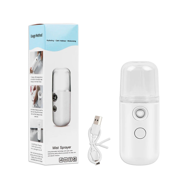 USB Rechargeable Nano Face Steamer - ABC GOO