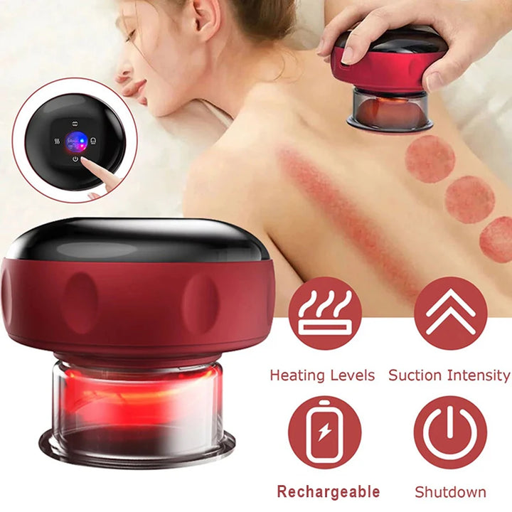 Electric Heating Cupping & Scraping Massager - ABC GOO