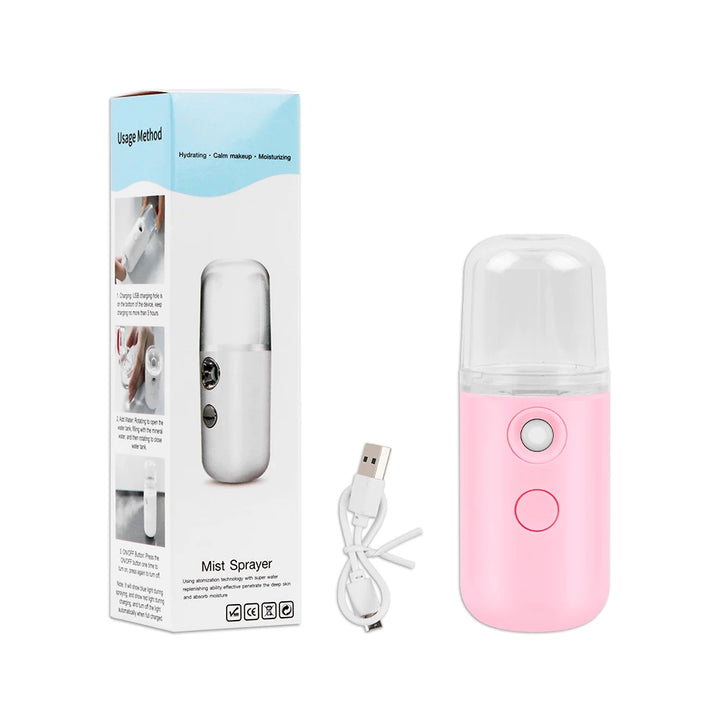 USB Rechargeable Nano Face Steamer - ABC GOO