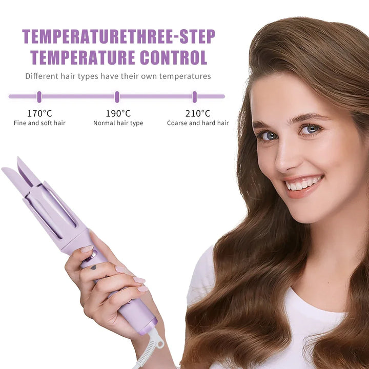 Professional Automatic Rotating Ceramic Hair Curler - ABC GOO