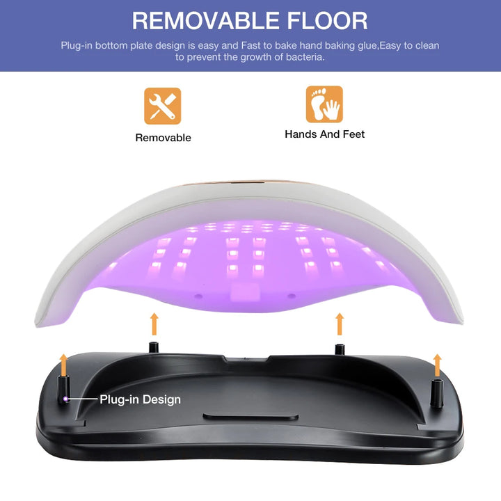 69-LED UV Nail Lamp – Cures All Gel Polish - ABC GOO
