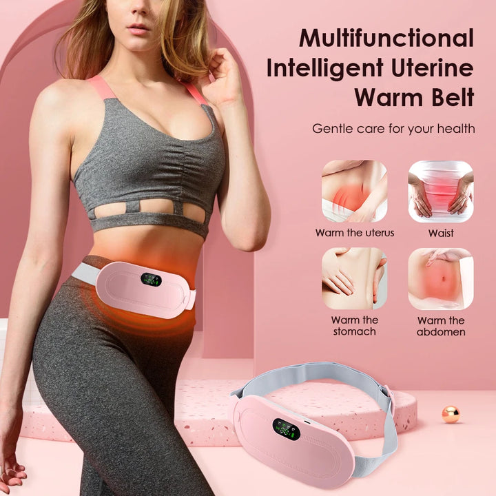 Heated Waist Massage Belt for Menstrual Relief - ABC GOO