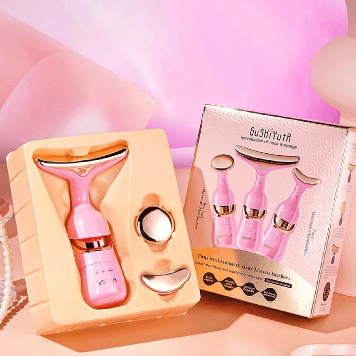 3-Head Facial Firming & Sculpting Massager - ABC GOO