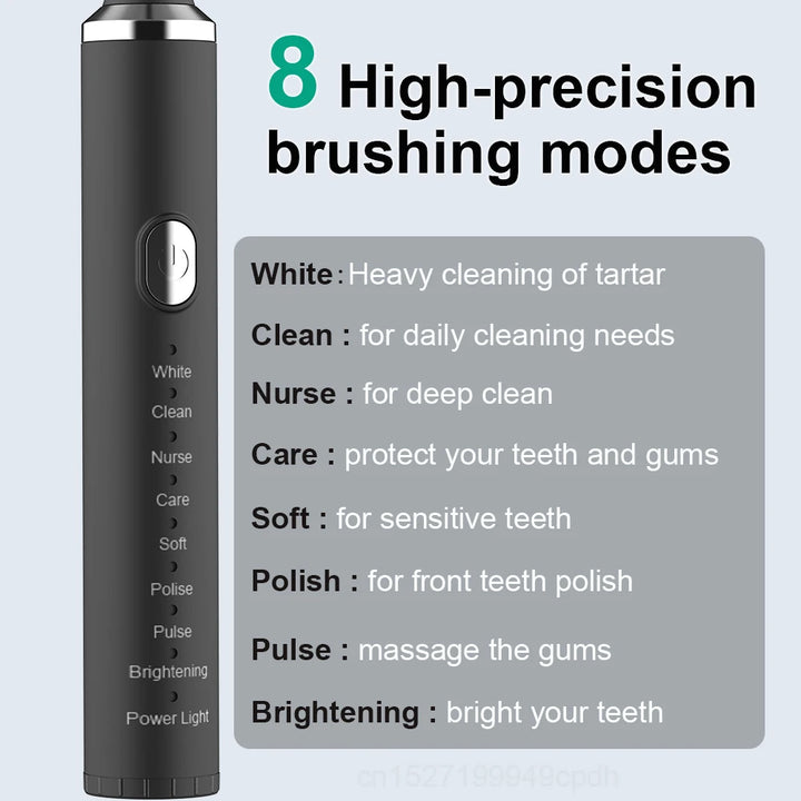 USB Rechargeable Sonic Electric Toothbrush - ABC GOO