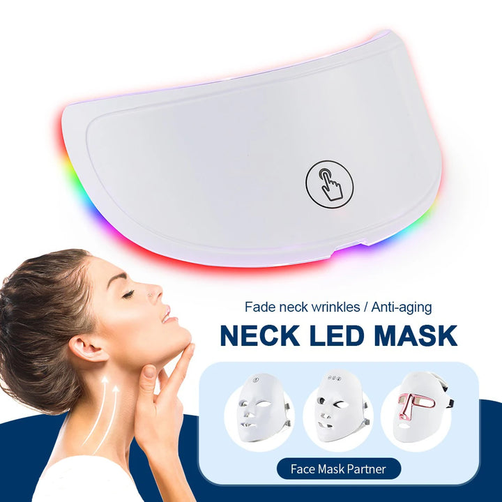 Wireless 7-Color LED Facial & Neck Mask - ABC GOO
