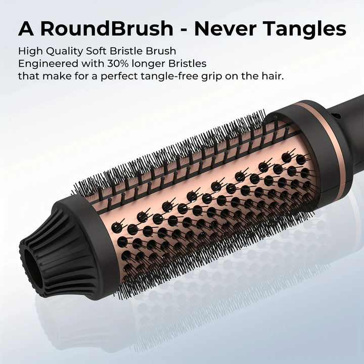 Electric Hair Curler & Straightener Brush - ABC GOO