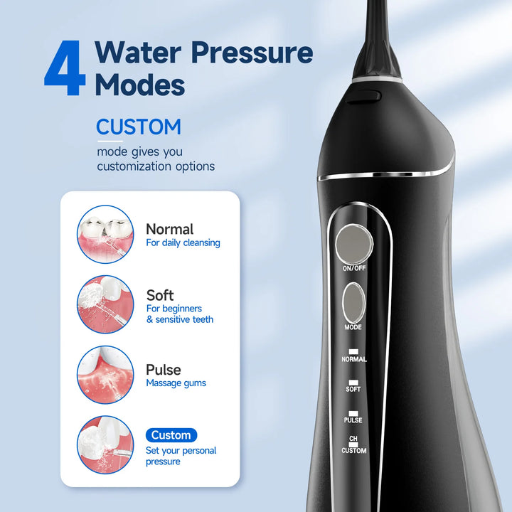 Portable USB Rechargeable Oral Irrigator - ABC GOO