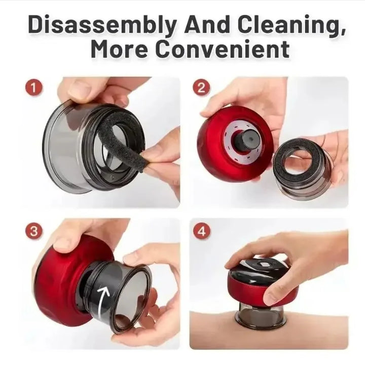 Electric Heating Cupping & Scraping Massager - ABC GOO