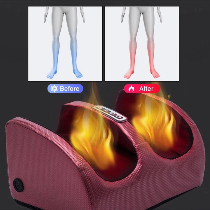 Heated Shiatsu Foot & Calf Massager - ABC GOO