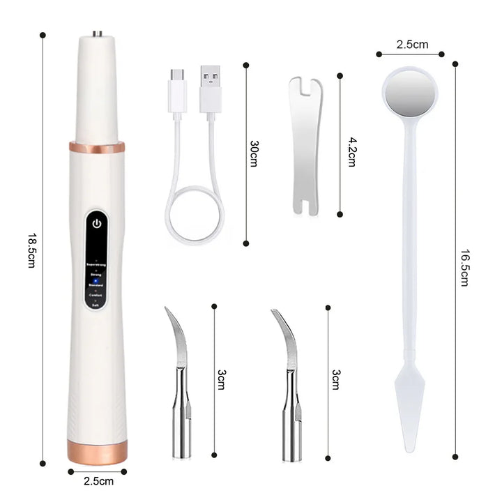 Ultrasonic Dental Scaler - Electric Sonic Plaque Remover - ABC GOO