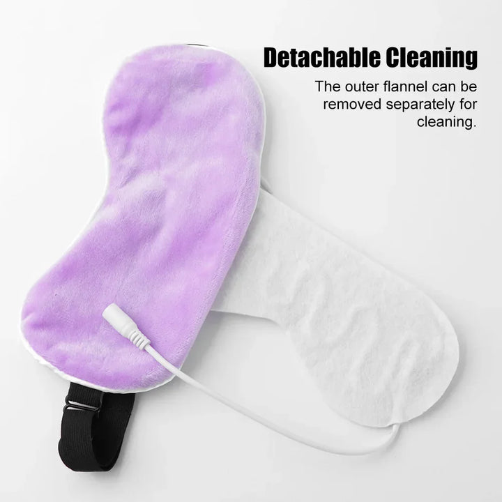 USB Heated Eye Mask for Dry Eyes & Dark Circles - ABC GOO