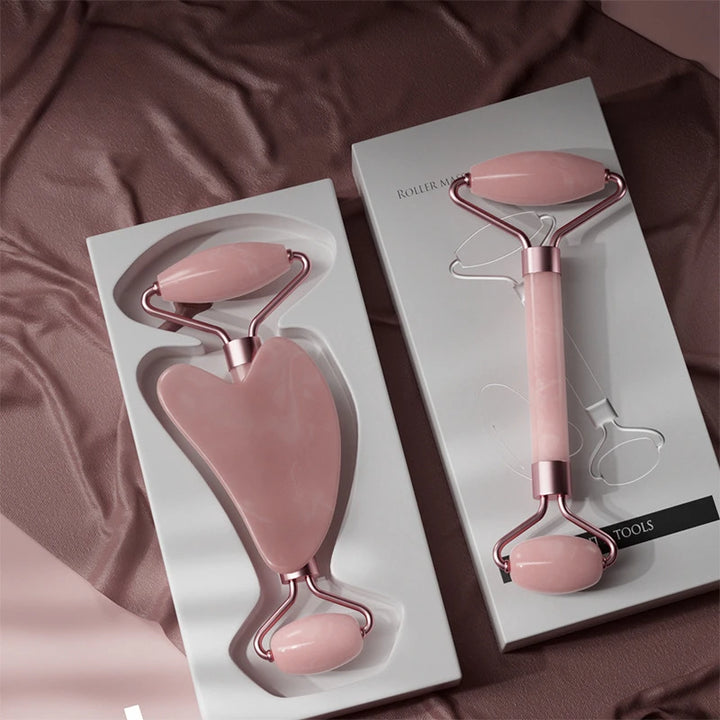 2-Piece Face Massager & Guasha Set - ABC GOO