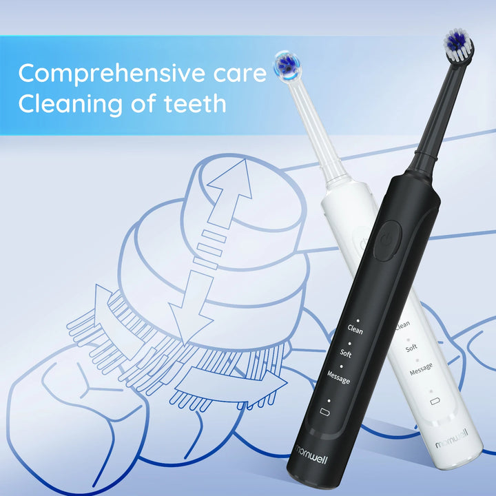 Electric Toothbrush with Rotating Clean Technology - ABC GOO