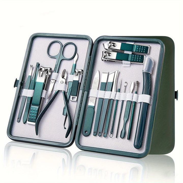 Professional Stainless Steel Manicure & Pedicure Set - ABC GOO