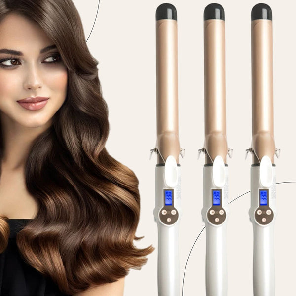 Professional Ceramic Hair Curler – Adjustable Temperature - ABC GOO