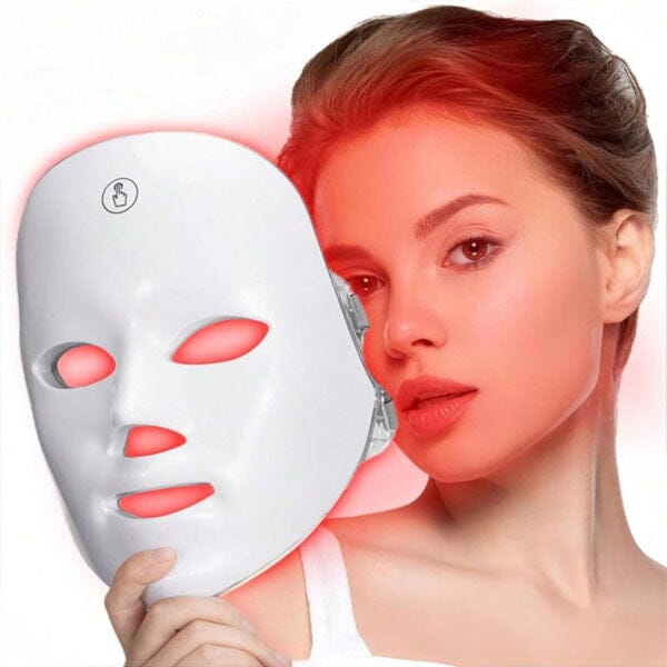 Wireless 7-Color LED Facial & Neck Mask - ABC GOO